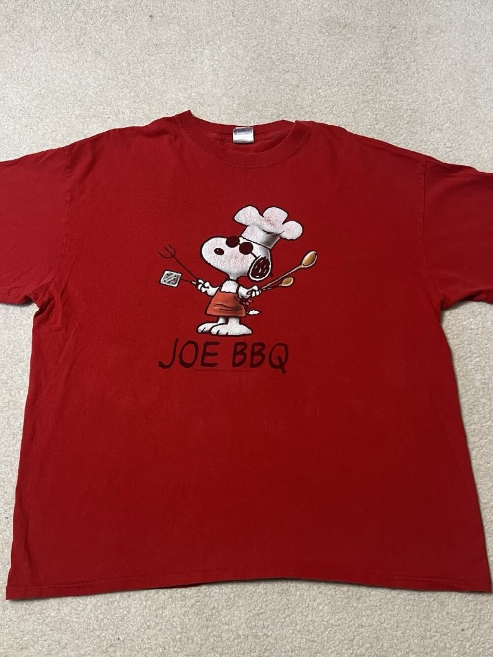 Y2K Peanuts Snoopy 2XL Shirt Graphic Cartoon Dog Comic White Cotton